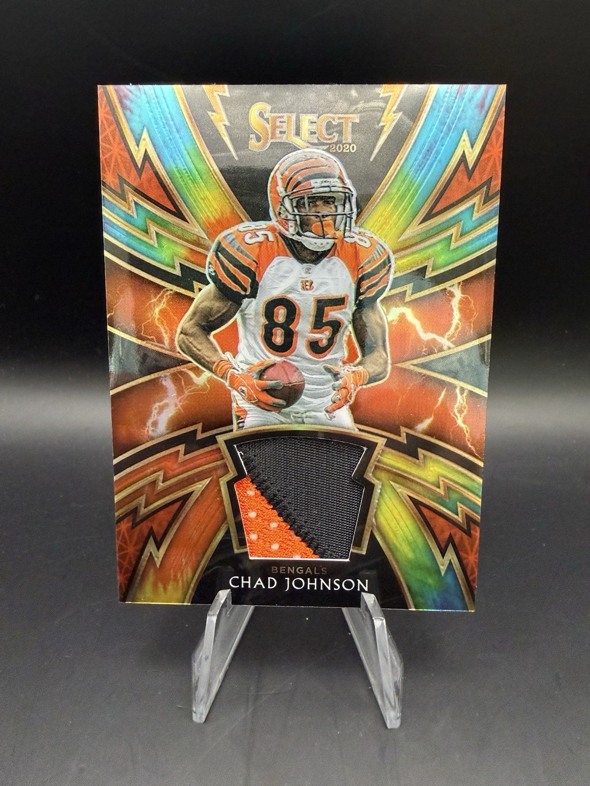 2020 Panini Select - Sparks Chad Johnson #SP-CJO Tie Dye Prizm /25 (MEM)