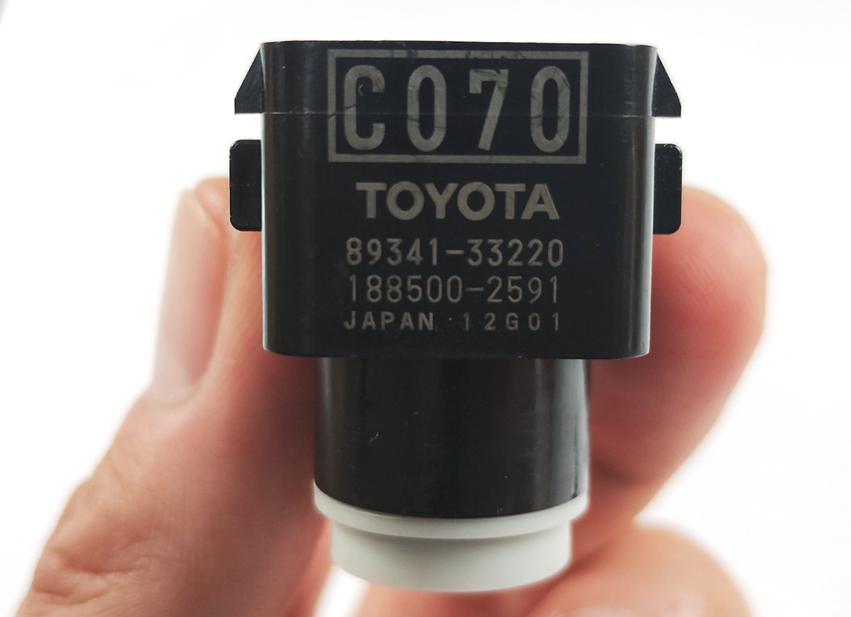 Toyota Lexus Parking Sensor Ultrasonic 89341-33220 070 White Pearl