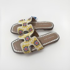 Talla 9 Madden Girl Hally sandalias de ganchillo floral hippie boho zapatos sin cordones