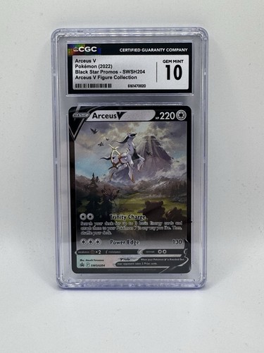 Arceus V graded CGC 10 for sale on eBay