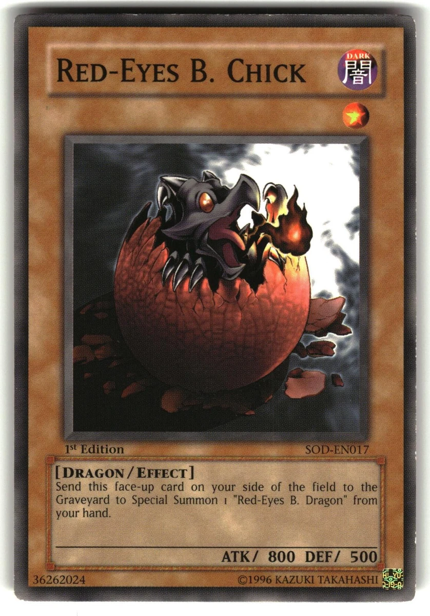 Yugioh Red Eyes B Chick for sale | eBay