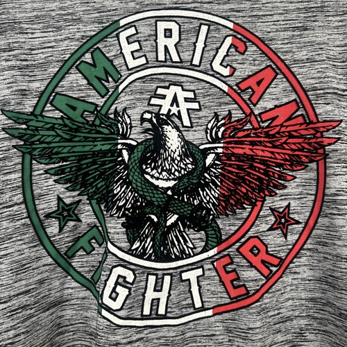 Camiseta de manga larga American Fighter Artesia para hombre talla grande - Imagen 2 de 9