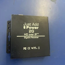 Just Add Power 2G HD over IP Gigabit Receiver
