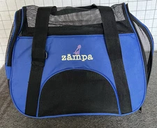 Zampa Soft Side Carrier Pet Dog Cat Travel Tote Comfort Bag Airline Approved