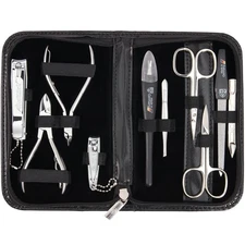 3 Swords Germany - brand quality 10 piece manicure pedicure grooming kit set ...