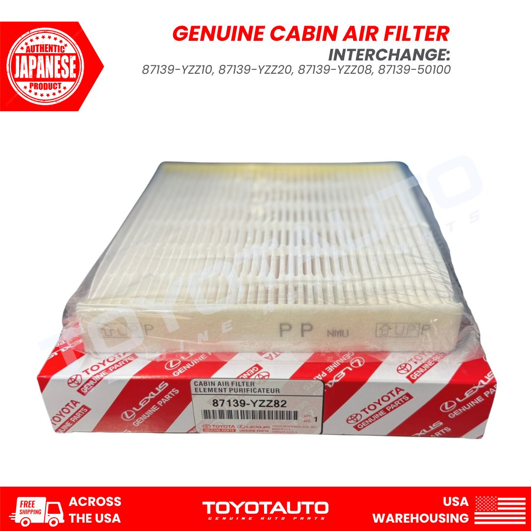 Toyota Cabin Air Filter 87139-YZZ82 Camry RAV4 Corolla Highlander OEM ...