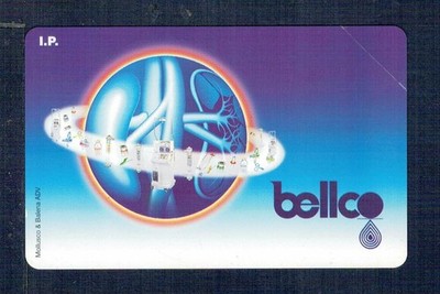 GIAN - Telefonkarte PRP GOLDEN 309 ''BELLCO'' Neu Perf Magn