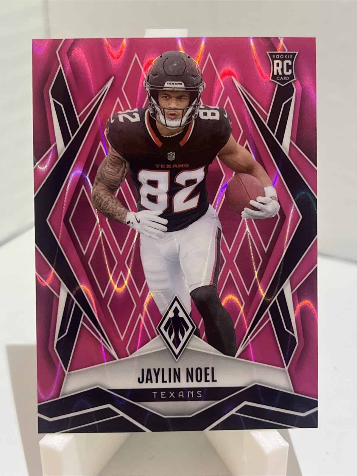 2025 Panini Phoenix Pink Seismic /75 Jaylin Noel Rookie Card RC #161