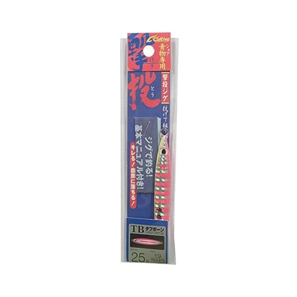Owner (Owner) Metal Jig Lure Gj-25 Shooting Jig 25G Bright Zebra #19 31856