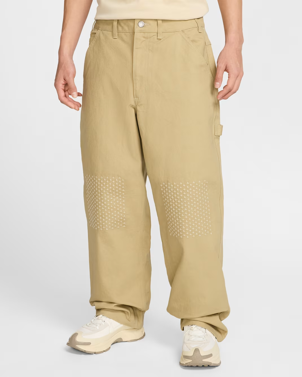 Nike Life Men's carpenter cargo pants Beige 30 New w Sashiko