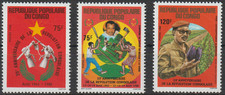 == CONGO (RP du). Série ★★ 25e Anniversaire Révolution - 1988 ==