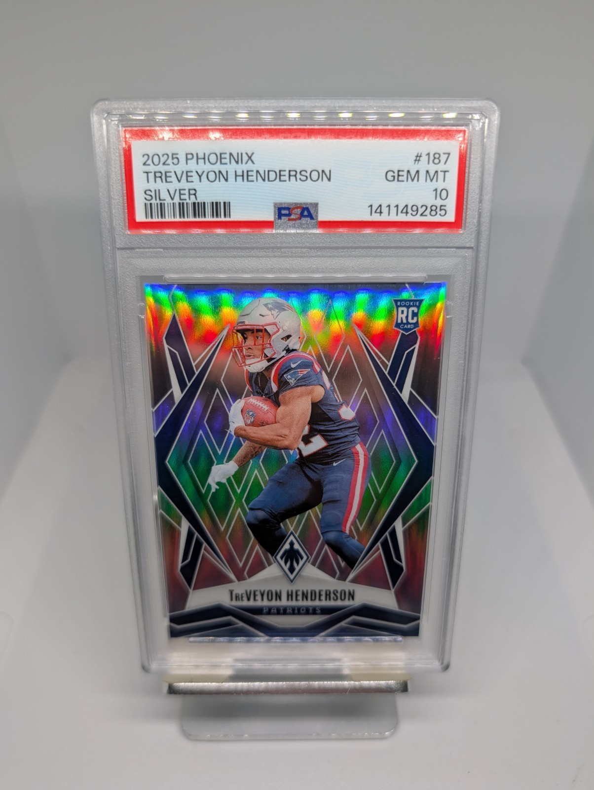 TreVeyon Henderson Panini Phoenix #187 Silver