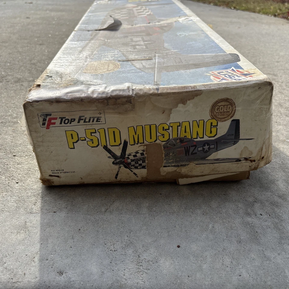 Top Flite P-51D Mustang Gold Edition .60–1.20 Perfect Weapon GOLD EDITION - Image 3 of 4