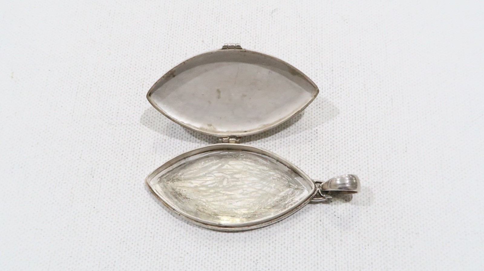 Large blue flash labradorite sterling artisan loc… - image 2