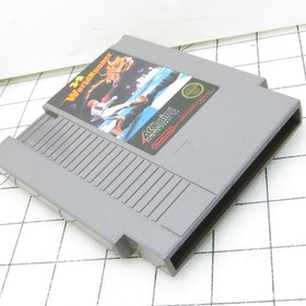 The 3-D Battles of Worldrunner Nintendo NES Video Game w/ Box, No glasses