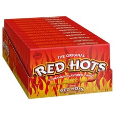 Red Hots Cinnamon Candy, 5.5oz Theater Box 12 Pack