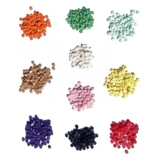 Mix Colors Mini Round Buttons 0.17 Inches Resin Tiny Buttons for Handicraft,B...