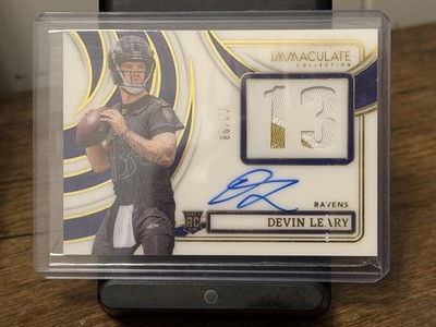 2024 Panini Immaculate Devin Laery Number Rookie Patch Auto RPA /99 #NRPA-DLY