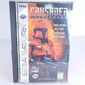 Crusader: No Remorse (Sega Saturn, 1997)  CIB Complete w/Manual