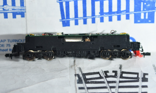 Trix 12385 SJ Klasse RE 14. Motor E115-480 & Drehgestelle E140-019. Funktionierendes & FR Licht.