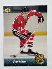 1992-93  UPPER DECK - ALL-STAR HEROES (STAN MIKITA) - Free Shipping   BLG
