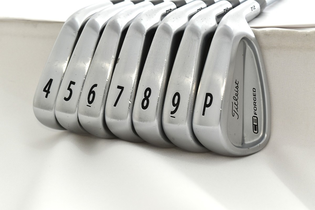 7PCS Titleist 712 CB Forged Iron Set 4-5-6-7-8-9-P NSPRO