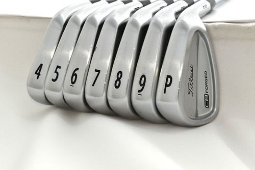 7PCS Titleist 712 CB Forged Iron Set 4-5-6-7-8-9-P NSPRO 950GH S Stiff RH Clubs - Picture 2 of 19