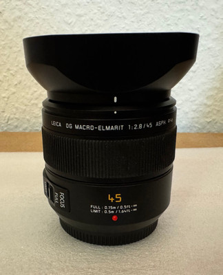 Leica DG Macro Elmarit 2,8/45mm Asph. OIS, MFT, TOP