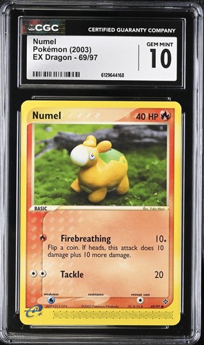 Numel graded CGC 10 for sale on eBay