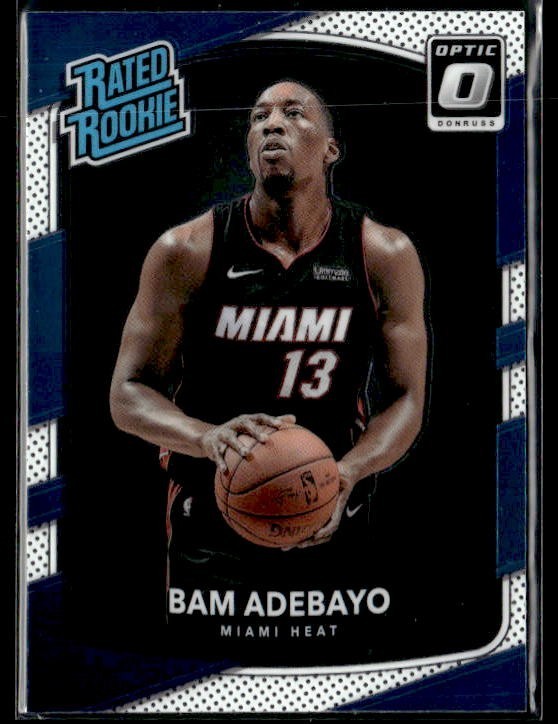 L33,550 - 2017-18 Donruss Optic #187 Bam Adebayo RR RC