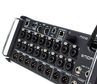 mabi MR18 18-Input 8-Bus Digital Mixer With Wifi Module Multi-CH USB