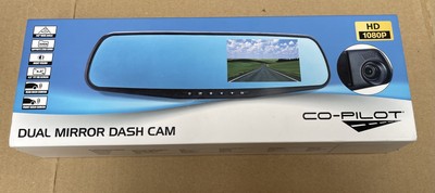 Co-Pilot CPDVR3 1080P Rückspiegel vorne & hinten Dashcam mit Loop-Aufnahme