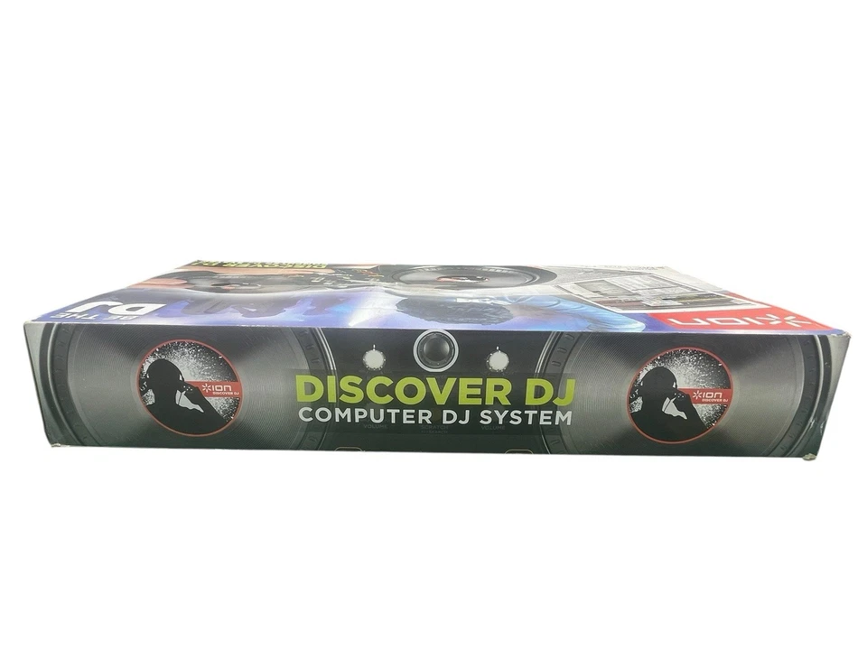 Ion Discover DJ Computer System Dual Turntable USB Controller for Mac PC - Image 3 of 4