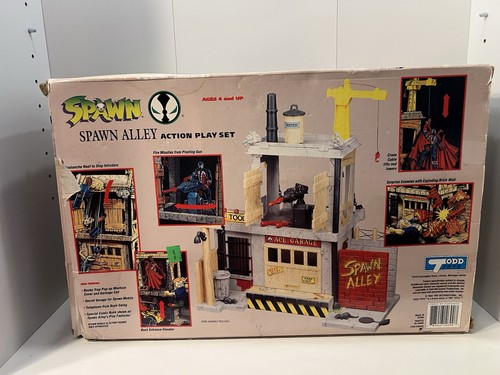 Spawn Alley Playset TMP Todd Toys 1994 McFarlane Toys Image Comics Action - Picture 3 of 8