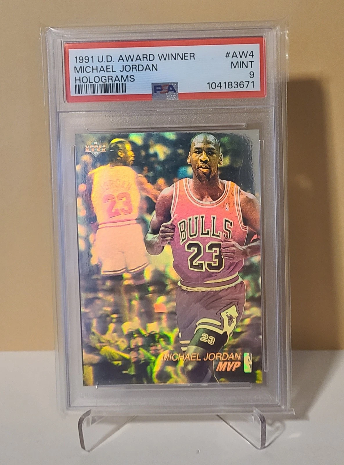 Michael Jordan trading card