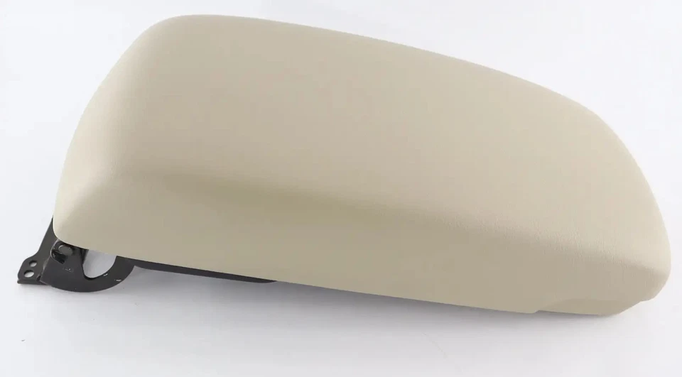 05-10 Toyota Avalon Consola Central Deslizante Tapa de Almacenamiento Apoyabrazos Vinilo Marfil Foto 2 de 4