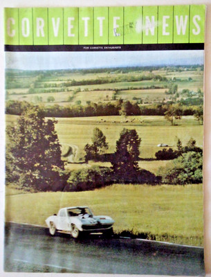 VTG CORVETTE NEWS SCCA CHAMPIONSHIP CAR DEALERSHIP SALES BROHURES Fx