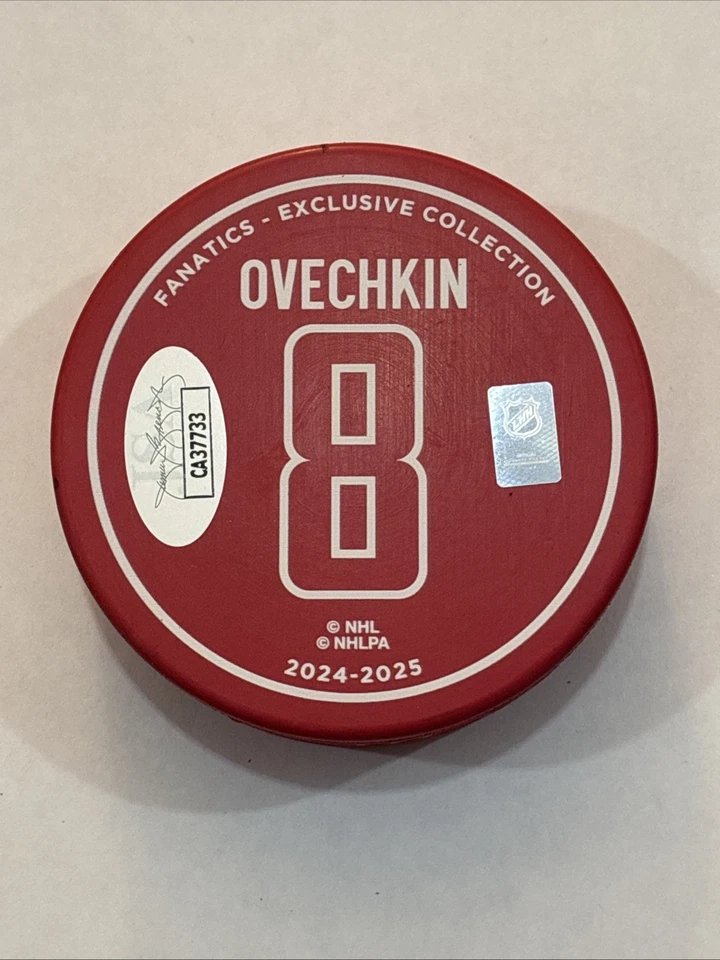 Alex Ovechkin Signed “4.6.25” Record 895 LE Fanatics Puck 692/2025 Capitals 🔥 - Image 2 of 2