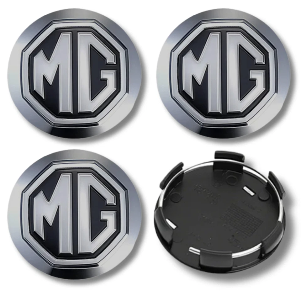 Alloy Wheel Centre Cap Hub x4 For MG Many Models ZS 5 7 6 Cyberster 56mm Silver - Image 4 of 4