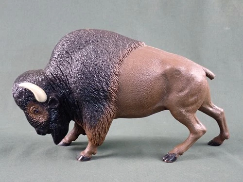 VINTAGE JOHNNY WEST ACTION FIGURE BISON BUFFALO MARX