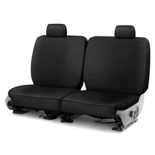 For Plymouth Reliant 85-89 Saddleman Microsuede 1st Row Black Custom Seat Covers