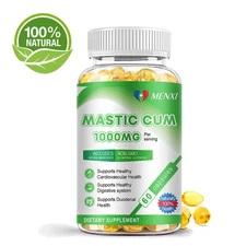 Mastic Gum Capsules 1000mg - Support Gastrointestinal Health, Digestive System