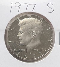 1977 P D S UNC JFK Half Dollar Set