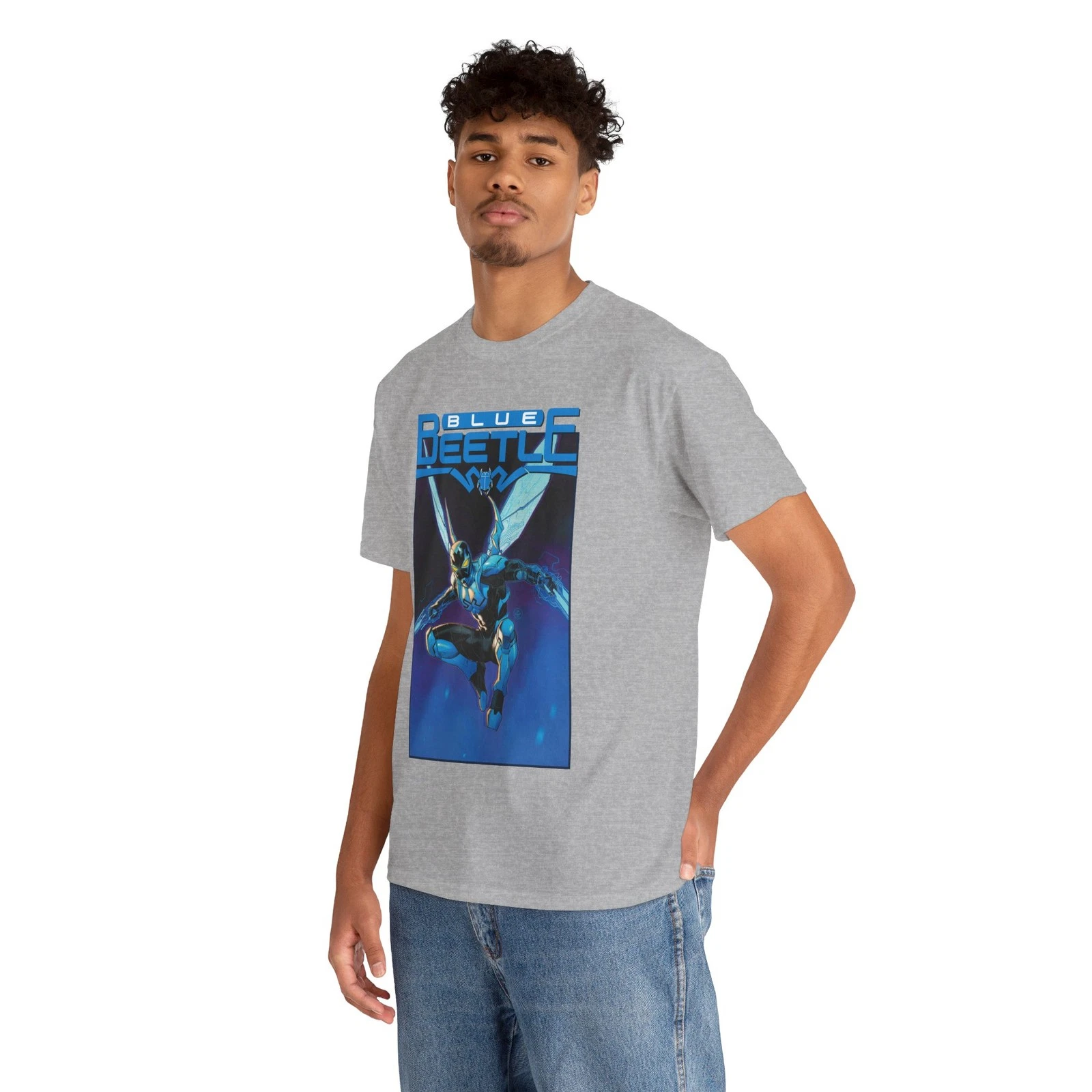 Blue Beetle T-Shirt - Dan Mora Art - Jaime Reyes - DC Comics