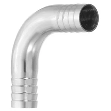 3/4in Sanitary Hose Barb Fitting 90 Degree Elbow Hose Barb Pipe Fitting Barbed
