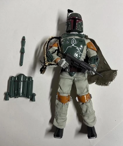 Electronic Boba Fett Figure 12" Star Wars Action Collection 1998 Hasbro WORKS