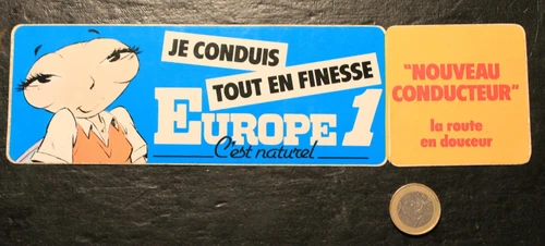 Sticker - Radio Europe 1 - New Driver