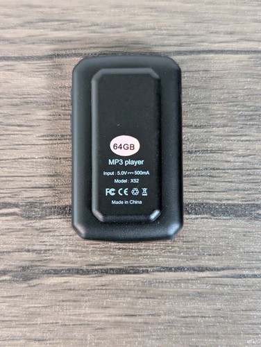 Ruizu 64GB MP3 Player w/ Bluetooth 5.3-Red Clip On FM Radio Pedometer Micro SD - Picture 7 of 11