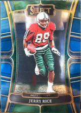 2023 Select Draft Picks #94 Jerry Rice Mississippi Valley State Delta Devils HOF