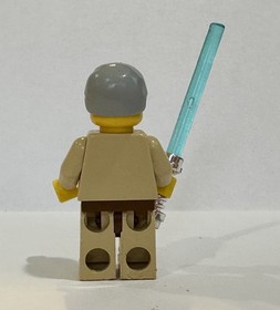 Lego Obi-Wan Kenobi Minifigure Star Wars 7110 sw0023 with lightsaber